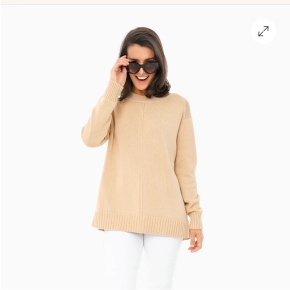 Tuckernuck Brant Point Sweater in Camel